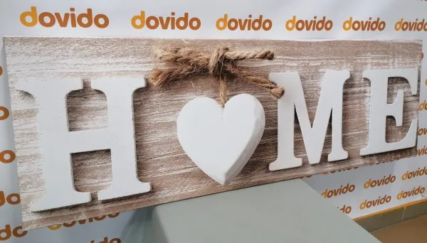 Obraz s nápisom Home vo vintage prevedení