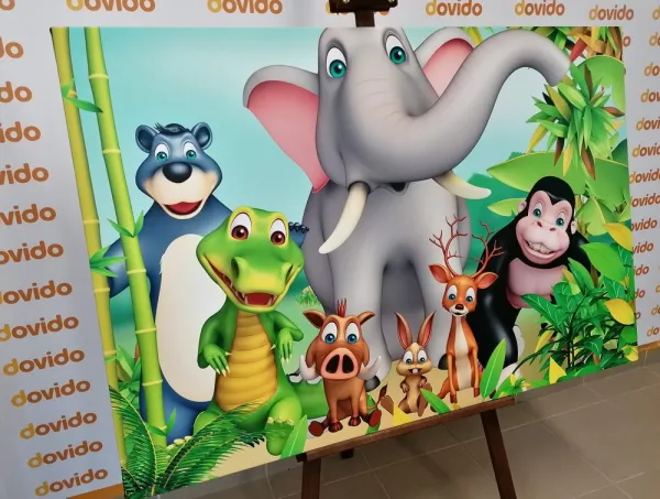Obraz roztomilé zvieratká