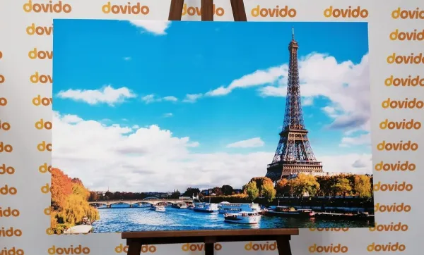 Obraz nádherná panoráma Paríža