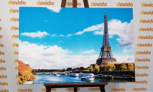 Obraz nádherná panoráma Paríža