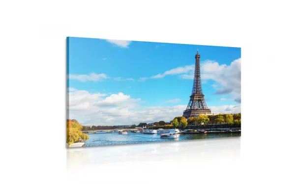 Obraz nádherná panoráma Paríža