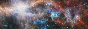 Obraz nekonečná galaxia