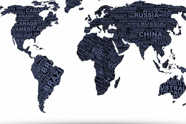 Obraz mapa sveta