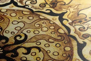 Obraz Mandala s vintage nádychom