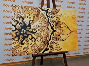 Obraz Mandala s vintage nádychom