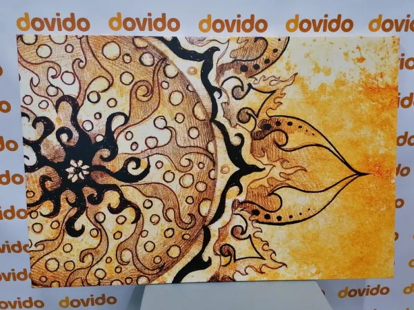 Obraz Mandala s vintage nádychom