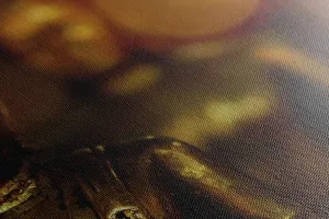 Obraz Budha s abstraktným pozadím
