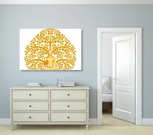 Obraz Budha so stromom života
