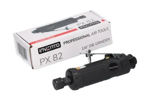 INVENTO Pneumatická brúska, priama 1/4" 6mm 22 000 ot./min.