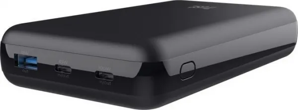 TRUST Powerbanka pro Notebook 100W, 2xUSB-C, 1xUSB