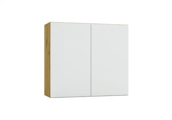 Artstolk Kuchynská linka ISABEL C | 200 cm dub artisan/sivá