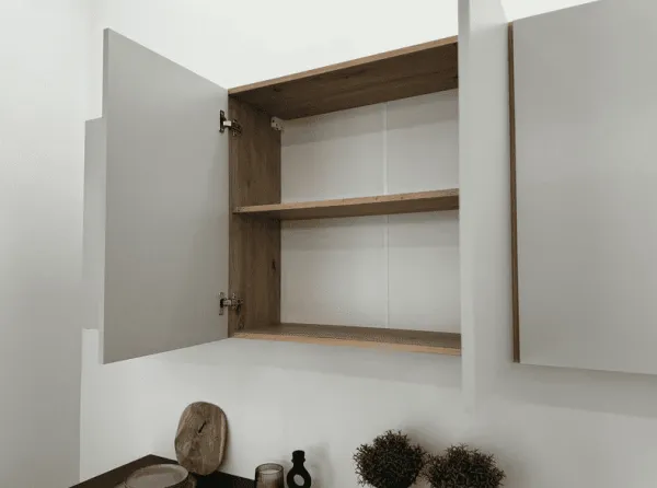 Artstolk Kuchynská linka ISABEL C | 200 cm dub artisan/sivá
