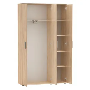 Skriňa, trojdverová, dub artisan, SERVO TYP 2