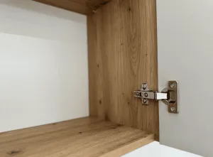Artstolk Kuchynská linka ISABEL C | 200 cm dub artisan/sivá