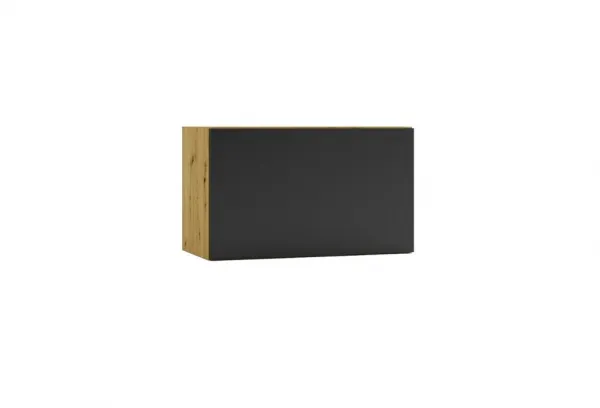 Artstolk Kuchynská linka ISABEL B | 200 cm dub artisan/čierna