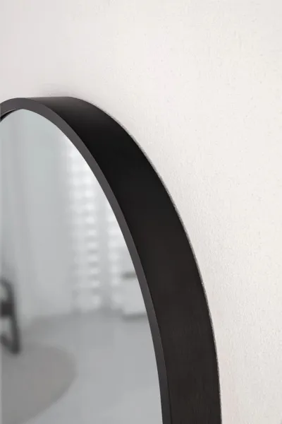 OLSEN SPA - Zrkadlo bez osvetlenia BRANDIS BLACK - Rozmer A - 40 cm, Rozmer C - 80 cm OLNZBRA4080B