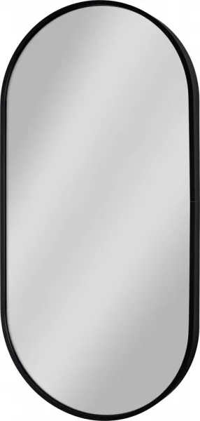 OLSEN SPA - Zrkadlo bez osvetlenia BRANDIS BLACK - Rozmer A - 40 cm, Rozmer C - 80 cm OLNZBRA4080B