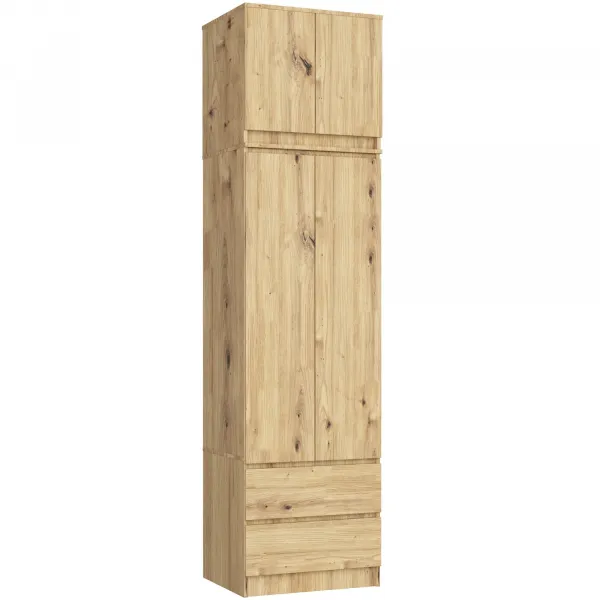 Ak furniture Nástavec na skříň STAR 60 cm dub artisan