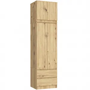 Ak furniture Nástavec na skříň STAR 60 cm dub artisan