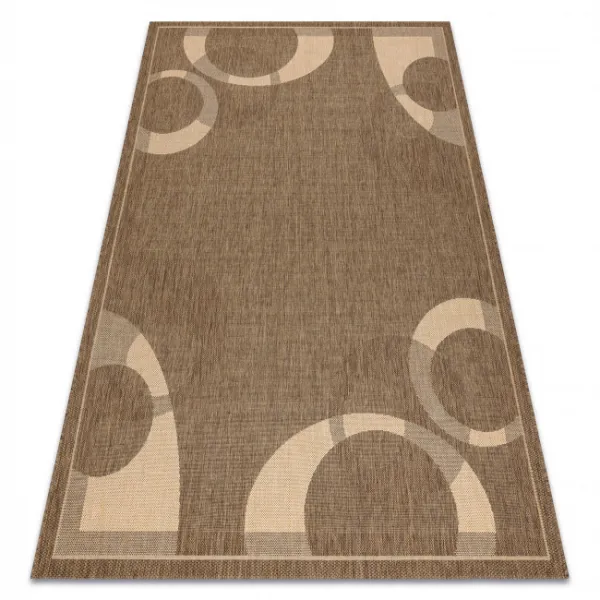 Koberec SIZAL FLOORLUX 20078 coffeee / mais