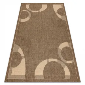 Koberec SIZAL FLOORLUX 20078 coffeee / mais