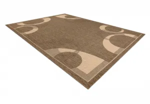 Koberec SIZAL FLOORLUX 20078 coffeee / mais