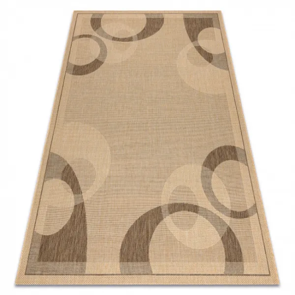 Koberec SIZAL FLOORLUX 20078 mais / coffeee