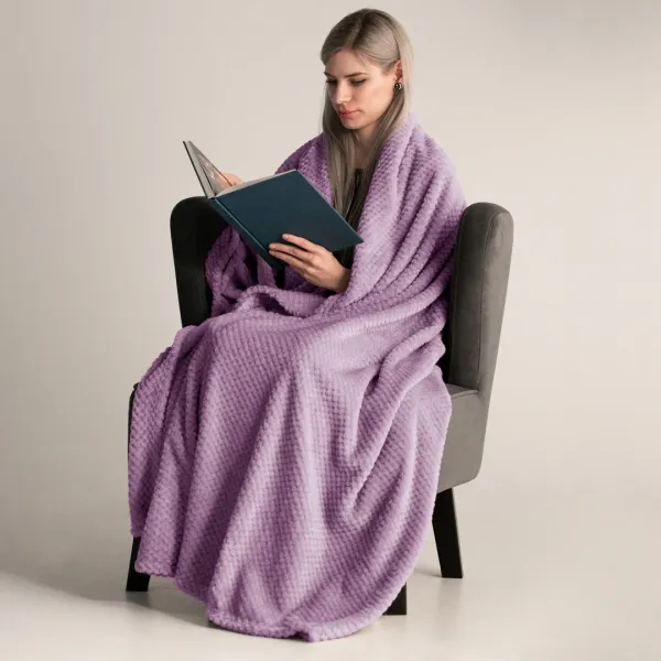 Deka z mikrovlákna DecoKing Henry orgovánová, veľkosť 150x200