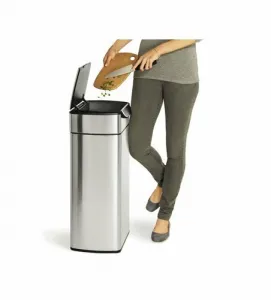 Simplehuman CW2015 30 l Touch-bar kefovaná nerezová, 30 l