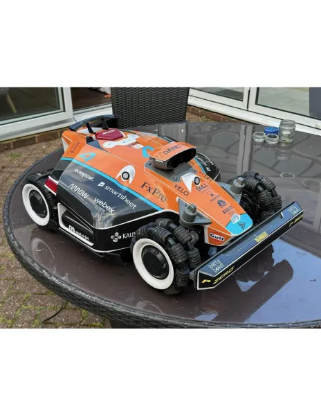 pracujezamna NÁLEPKA F1 Mc Laren Edition - ROBOTICKÁ KOSAČKA MAMMOTION LUBA 2