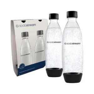 SodaStream Fľaše Fuse Black 2x1l do umývačky riadu