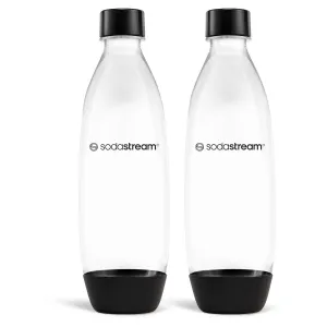 SodaStream Fľaše Fuse Black 2x1l do umývačky riadu