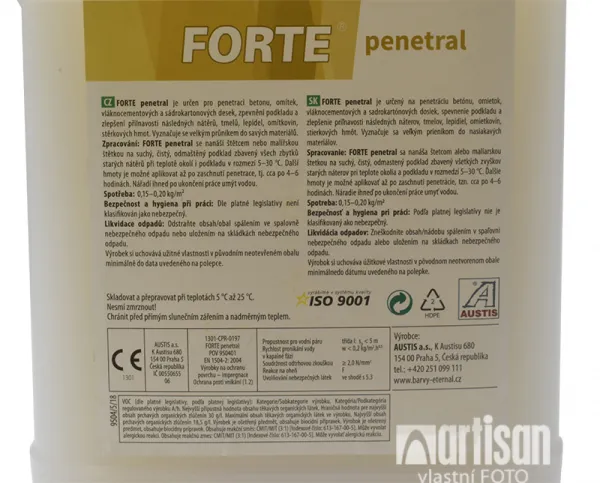 AUSTIS FORTE Penetral - penetrácia betónu, omietok, dreva 10 kg