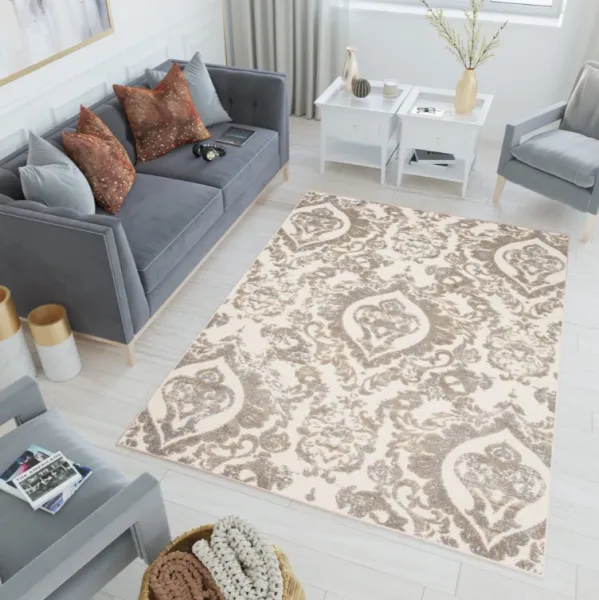 ArtTapi Koberec na terasu CREAM AVENTURA CTL EC73B | 140 x 200 cm