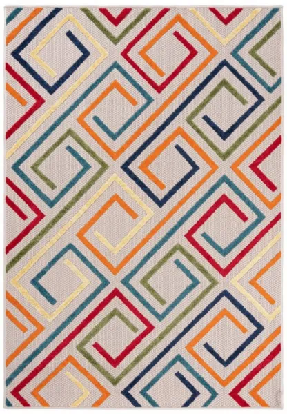ArtTapi Koberec na terasu CREAM AVENTURA FVP EC95A  | 140 x 200 cm