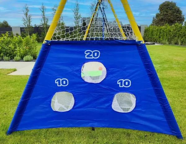 Detské ihrisko AMICO 2 hojdačky hrací kôš