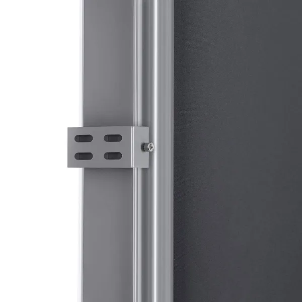 SONGMICS Boční markýza 160x350 cm kouřově šedá