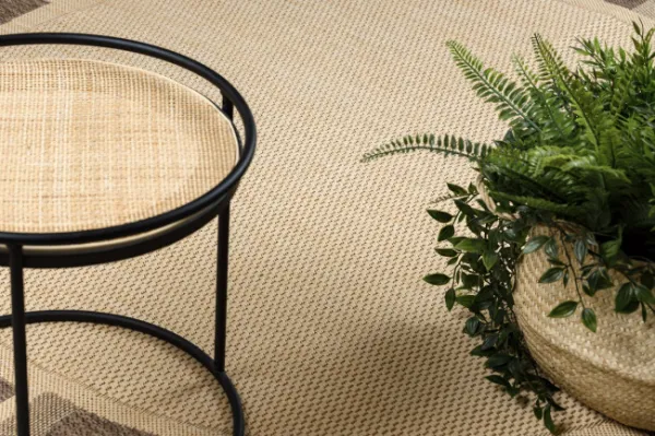 Koberec SIZAL FLOORLUX 20195 mais / coffee kruh