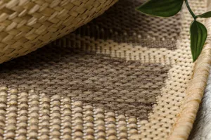 Koberec SIZAL FLOORLUX 20195 mais / coffee kruh