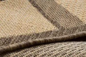 Koberec SIZAL FLOORLUX 20195 coffee / mais kruh