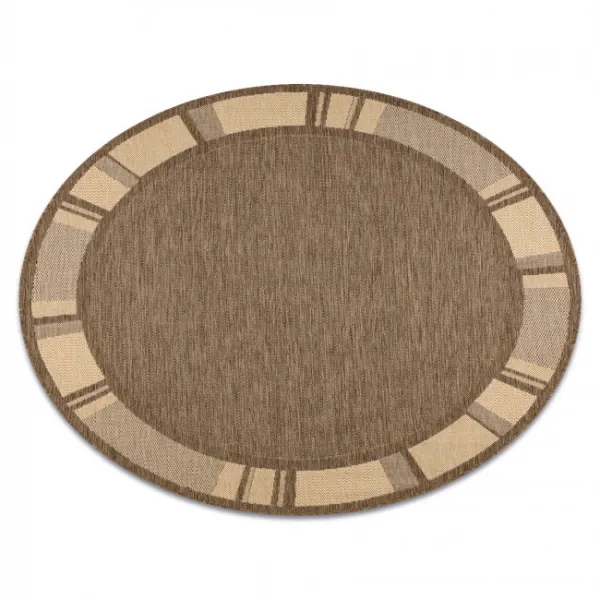 Koberec SIZAL FLOORLUX 20195 coffee / mais kruh