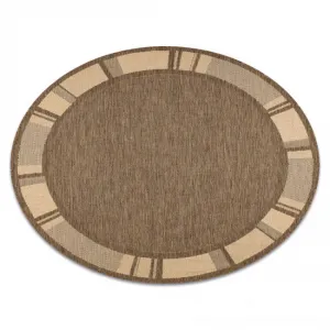 Koberec SIZAL FLOORLUX 20195 coffee / mais kruh