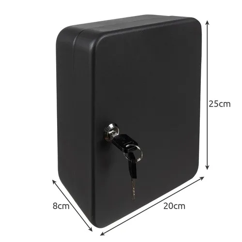 MG Key Box skrinka na kľúče 48ks, čierna
