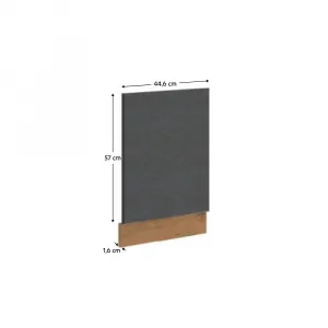 Dvierka na umývačku VEGA ZM 570x446 Tempo Kondela Sivá