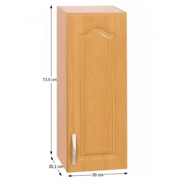Horná skrinka LORA MDF NEW KLASIK W30 / 735 Tempo Kondela Pravé