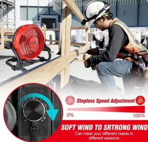 Onevan 500W 20000rpm AKU elektrický výkoný pracovný ventilátor aj na 220V. Vhodný pre batériu MAKITA 18V Batéria: 2ks batéria