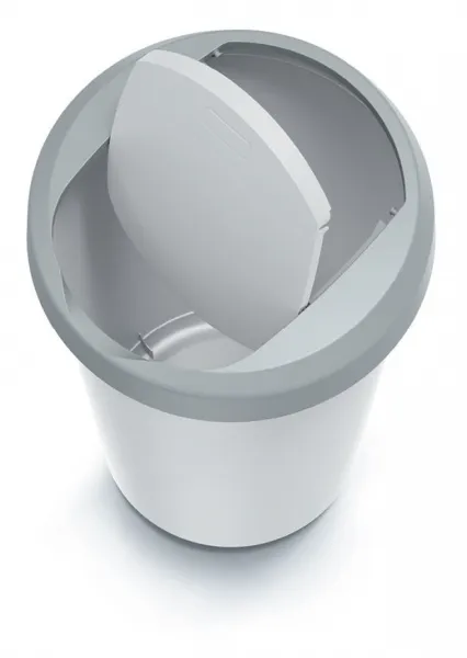 Prosperplast Odpadkový kôš COMPACTO 40 L popolavý/svetlosivý