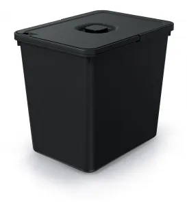 Prosperplast Odpadkový koš SYSTEMA 23 L černý