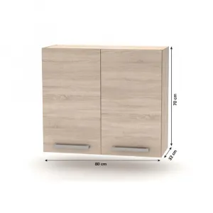 Kuchynská linka NOVA PLUS 240 Tempo Kondela Dub sonoma