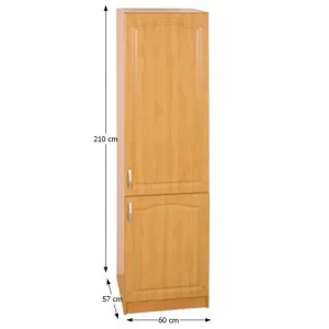 Vysoká skrinka LORA MDF NEW KLASIK S60LO Tempo Kondela Pravé